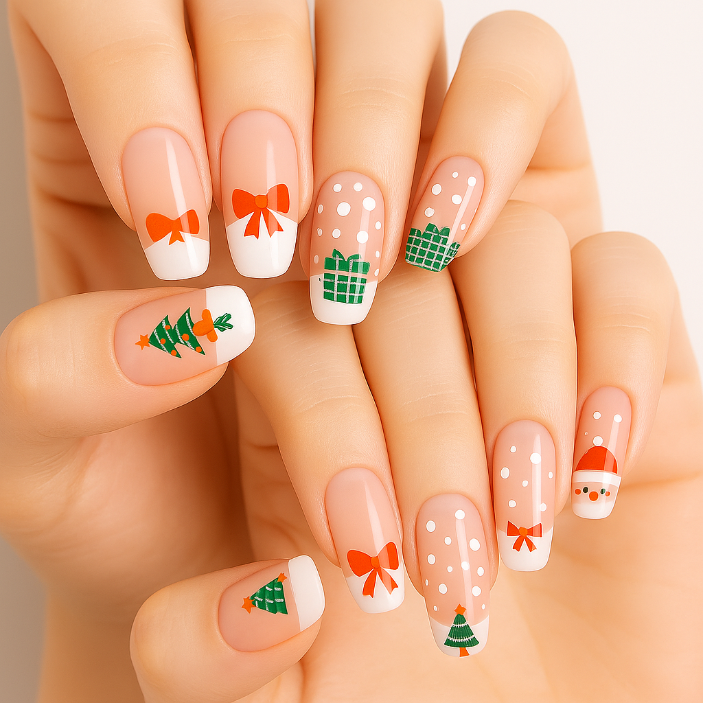 Jolly Holiday Gel Design