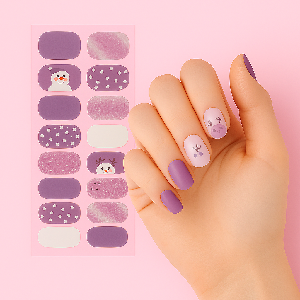 BloomFlash™ Semi-Cured Gel Nail Stickers