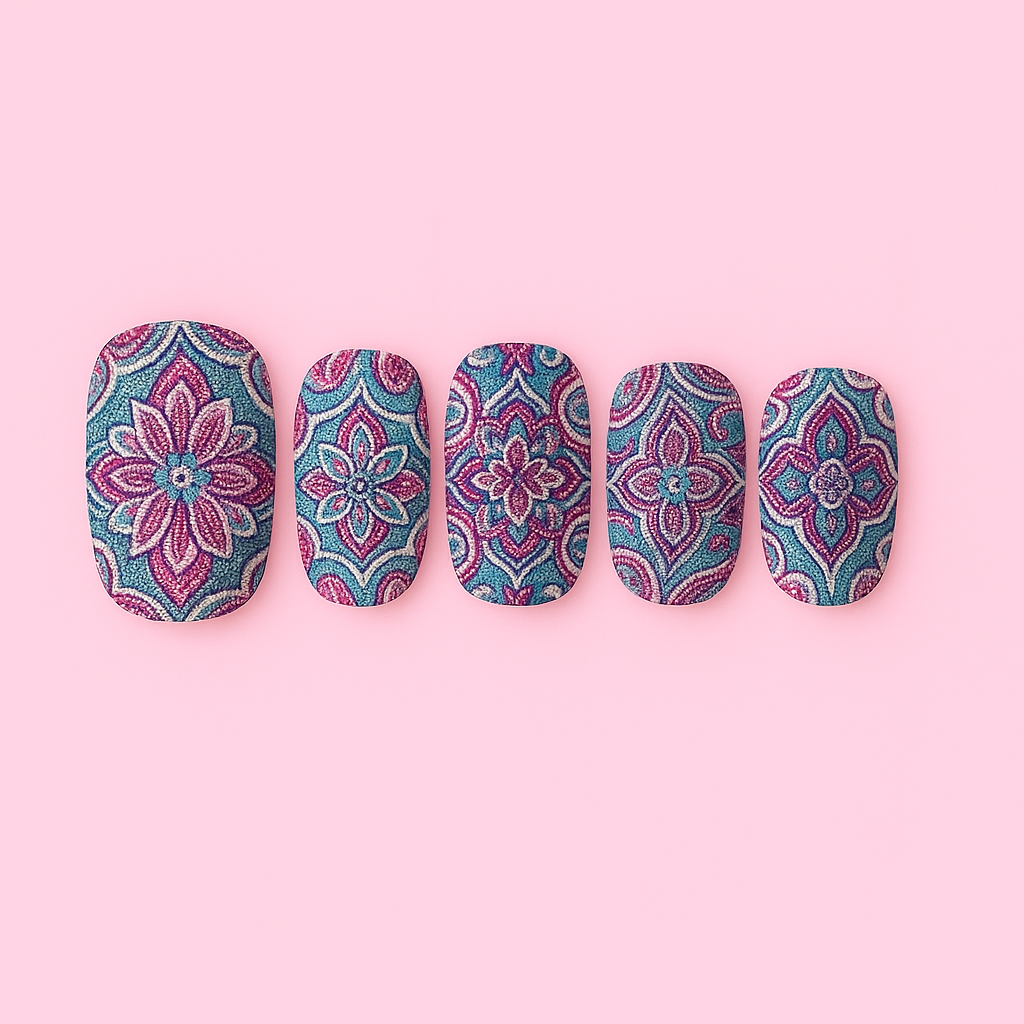 Glow Haunt Halloween Gel Nail Stickers