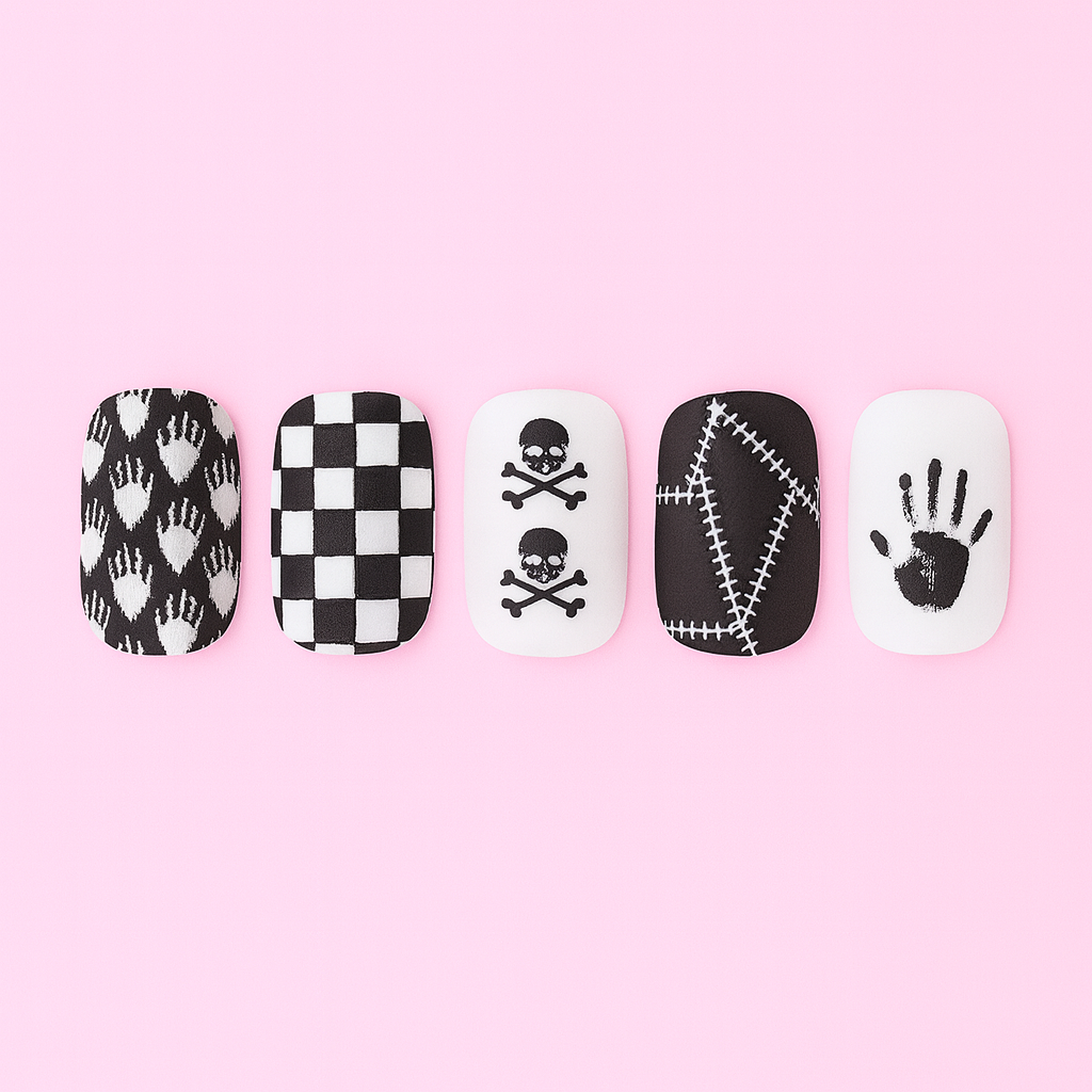 Glow Haunt Halloween Gel Nail Stickers