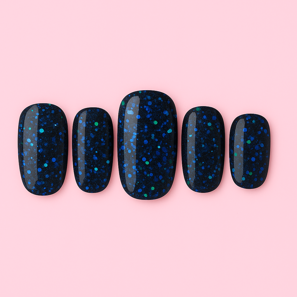 Glow Haunt Halloween Gel Nail Stickers