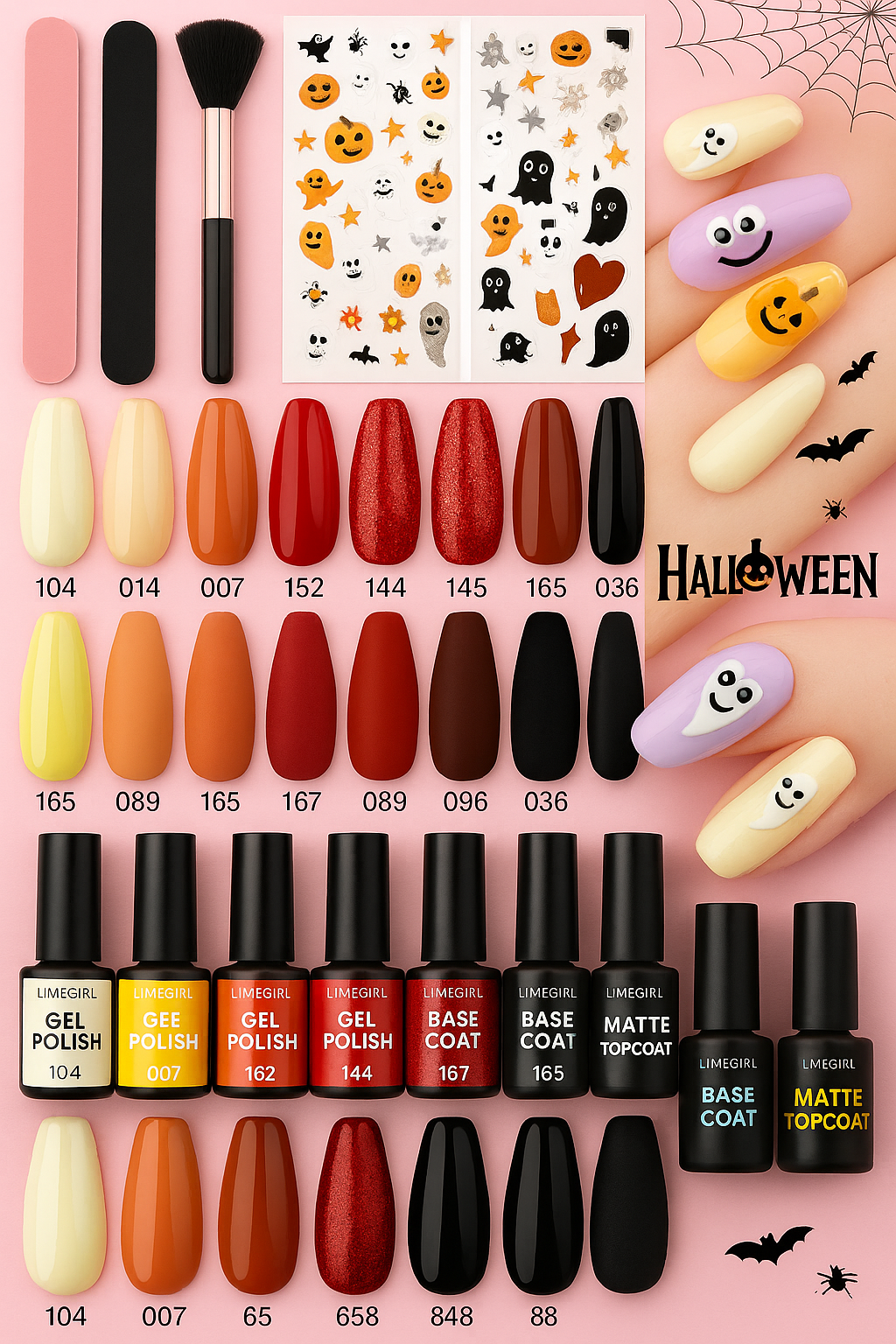 Geluxe Nail Trend Set – Glam Ghosts Party