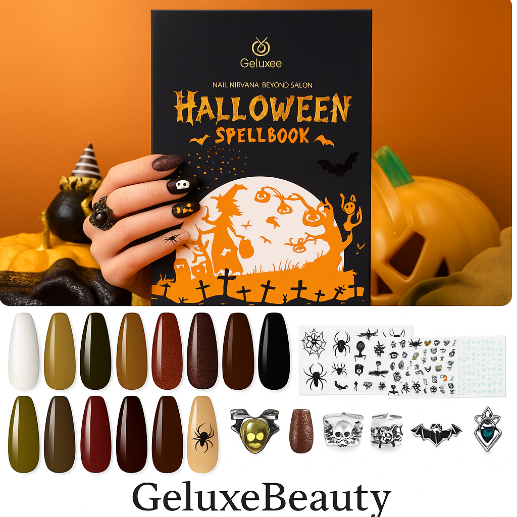 Geluxe Nail Trend Set – Glam Ghosts Party