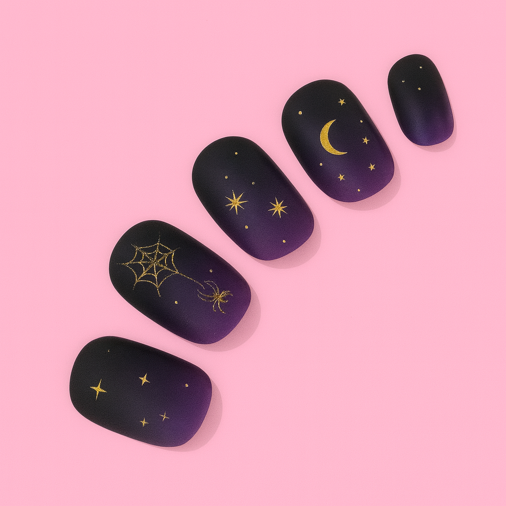 Spooky Charm Halloween Gel Nail Stickers