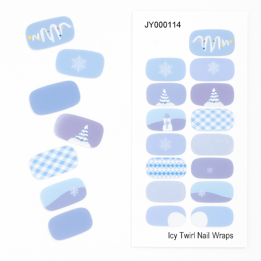 Winter Frost Charm Gel Strips