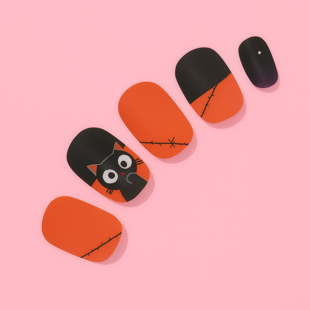 Spooky Charm Halloween Gel Nail Stickers