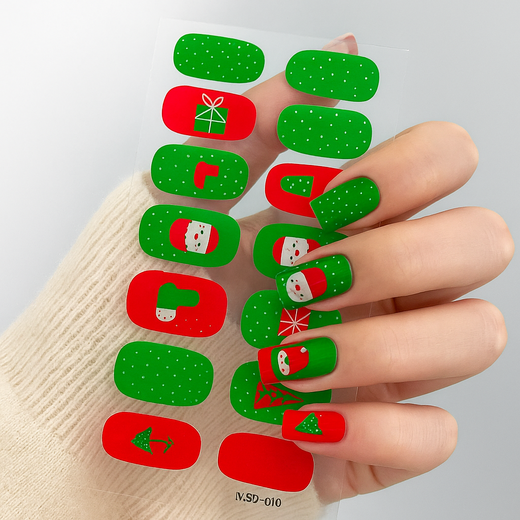 Jolly Holiday Gel Design