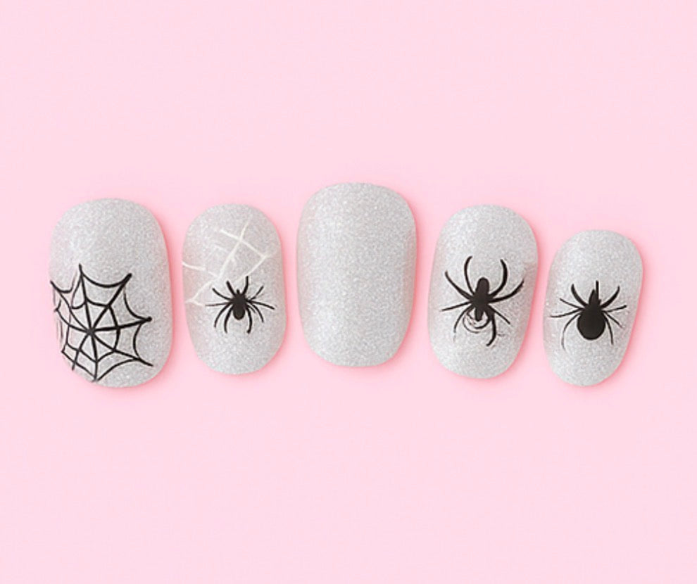 Glow Haunt Halloween Gel Nail Stickers