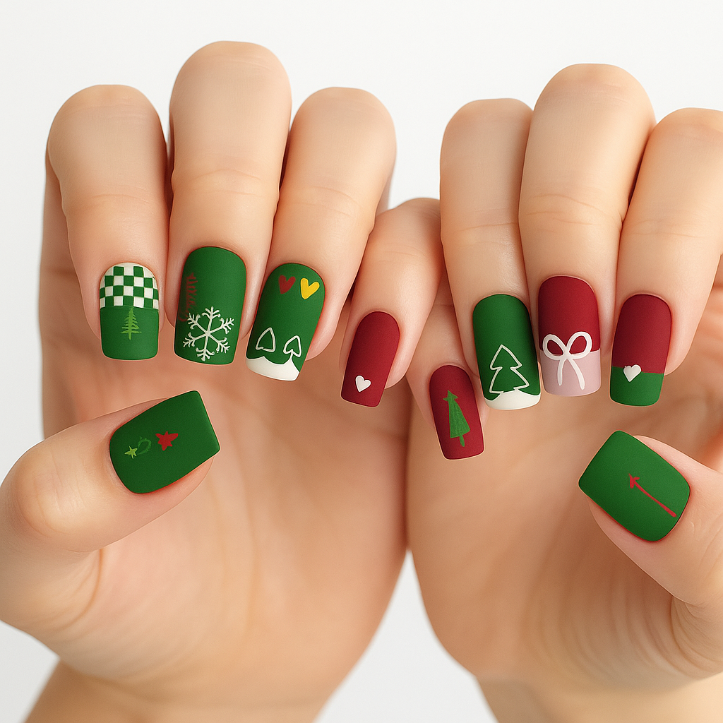 Jolly Holiday Gel Design