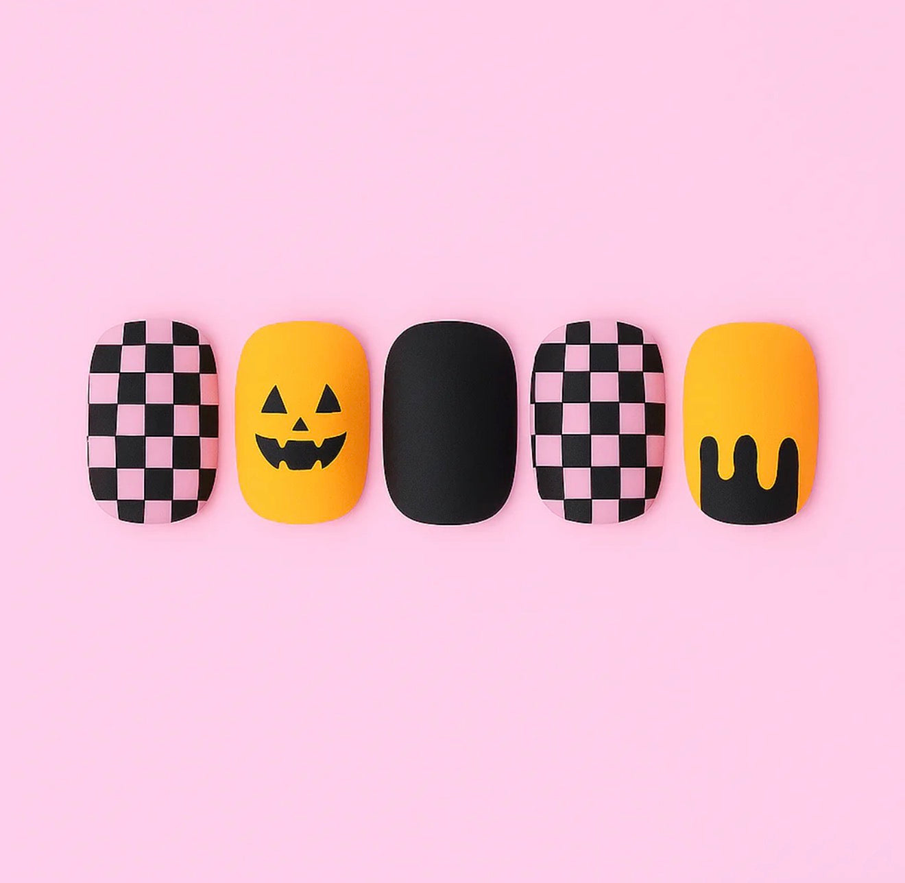 Glow Haunt Halloween Gel Nail Stickers