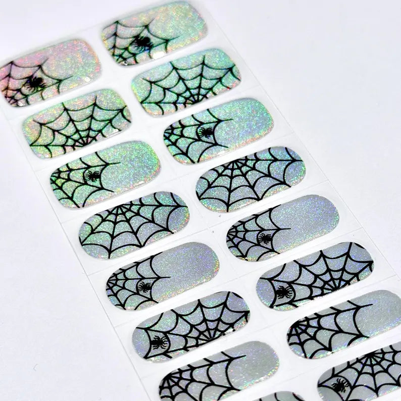 Glow Haunt Halloween Gel Nail Stickers