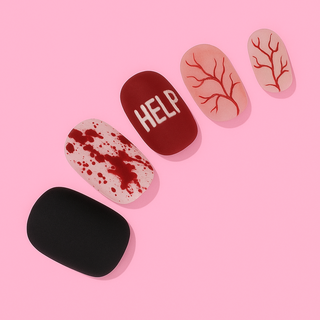 Spooky Charm Halloween Gel Nail Stickers