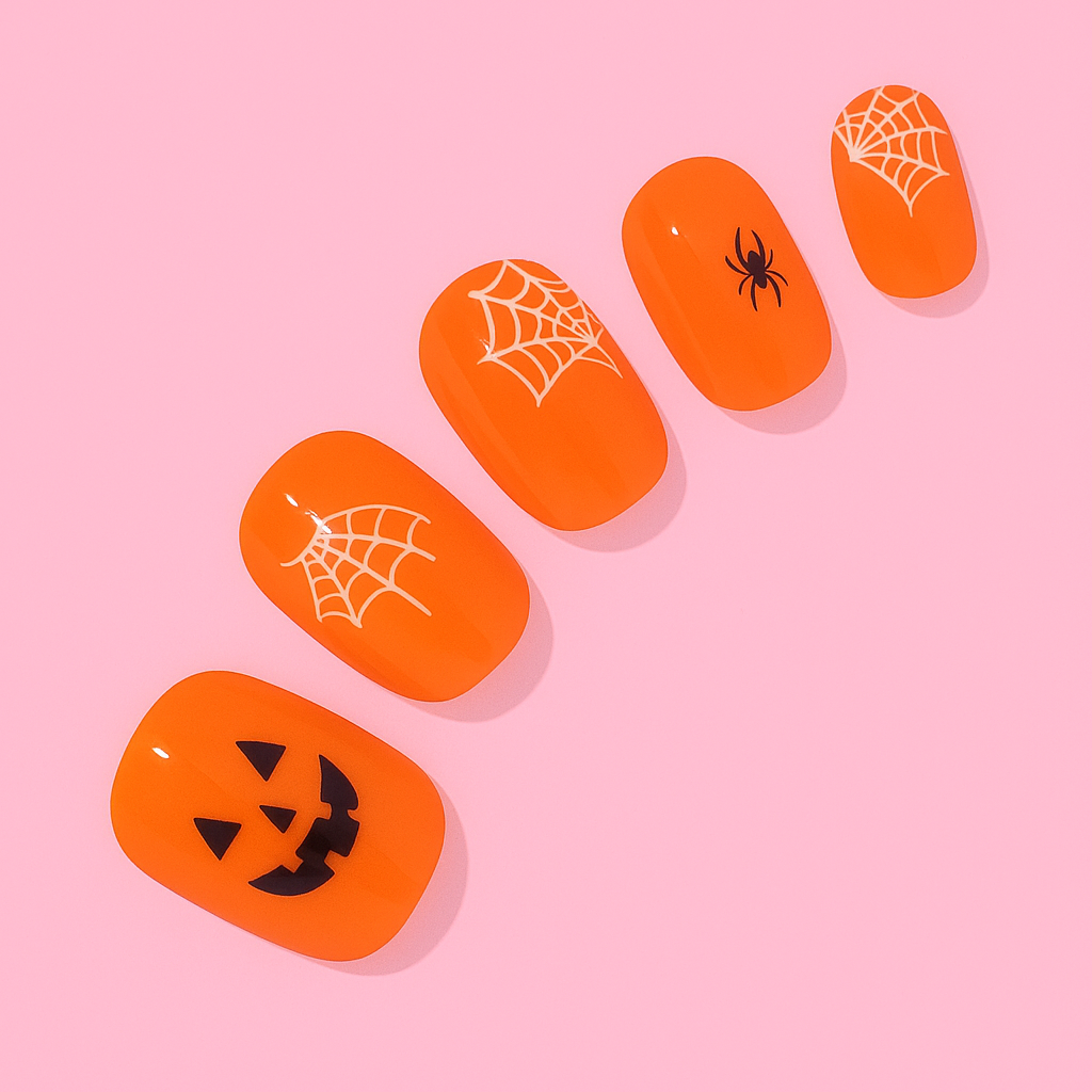Spooky Charm Halloween Gel Nail Stickers