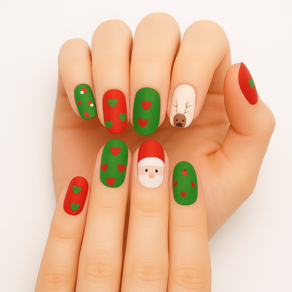 Jolly Holiday Gel Design