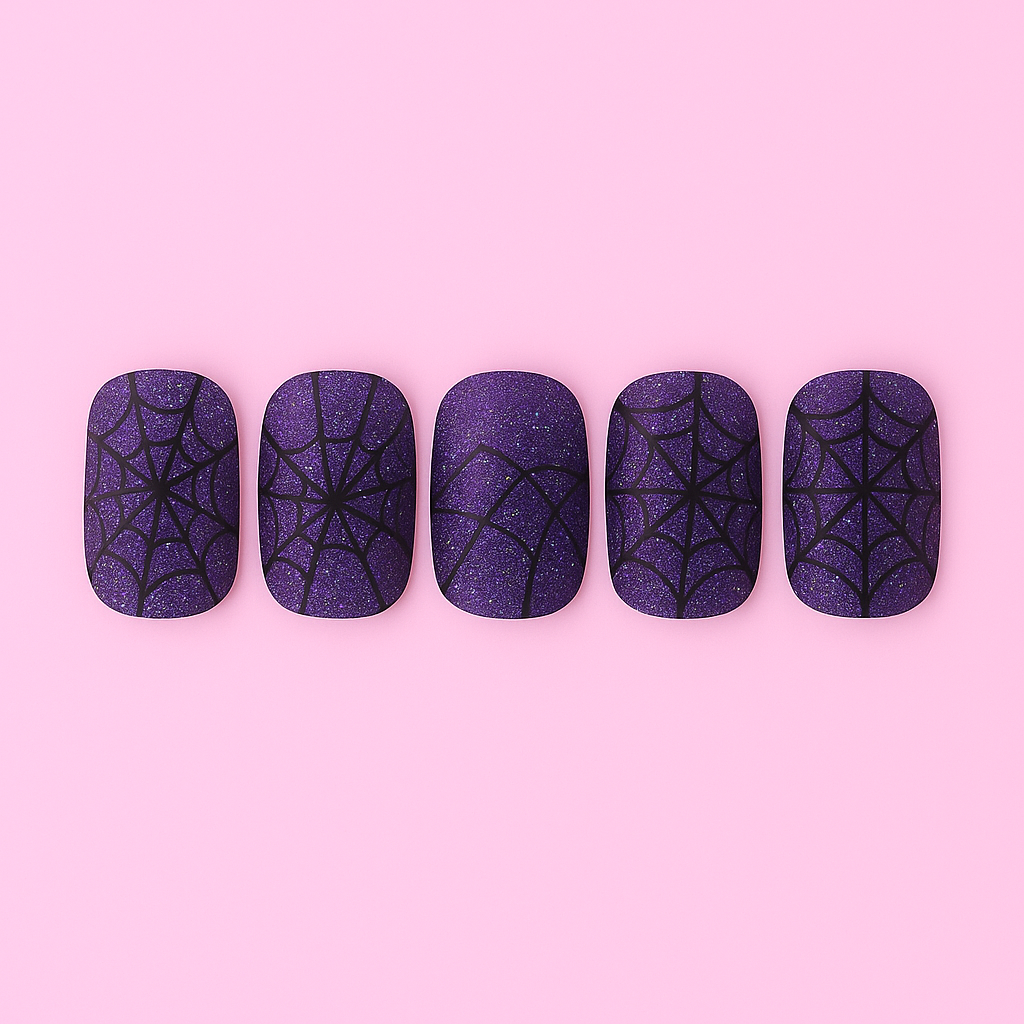 Glow Haunt Halloween Gel Nail Stickers