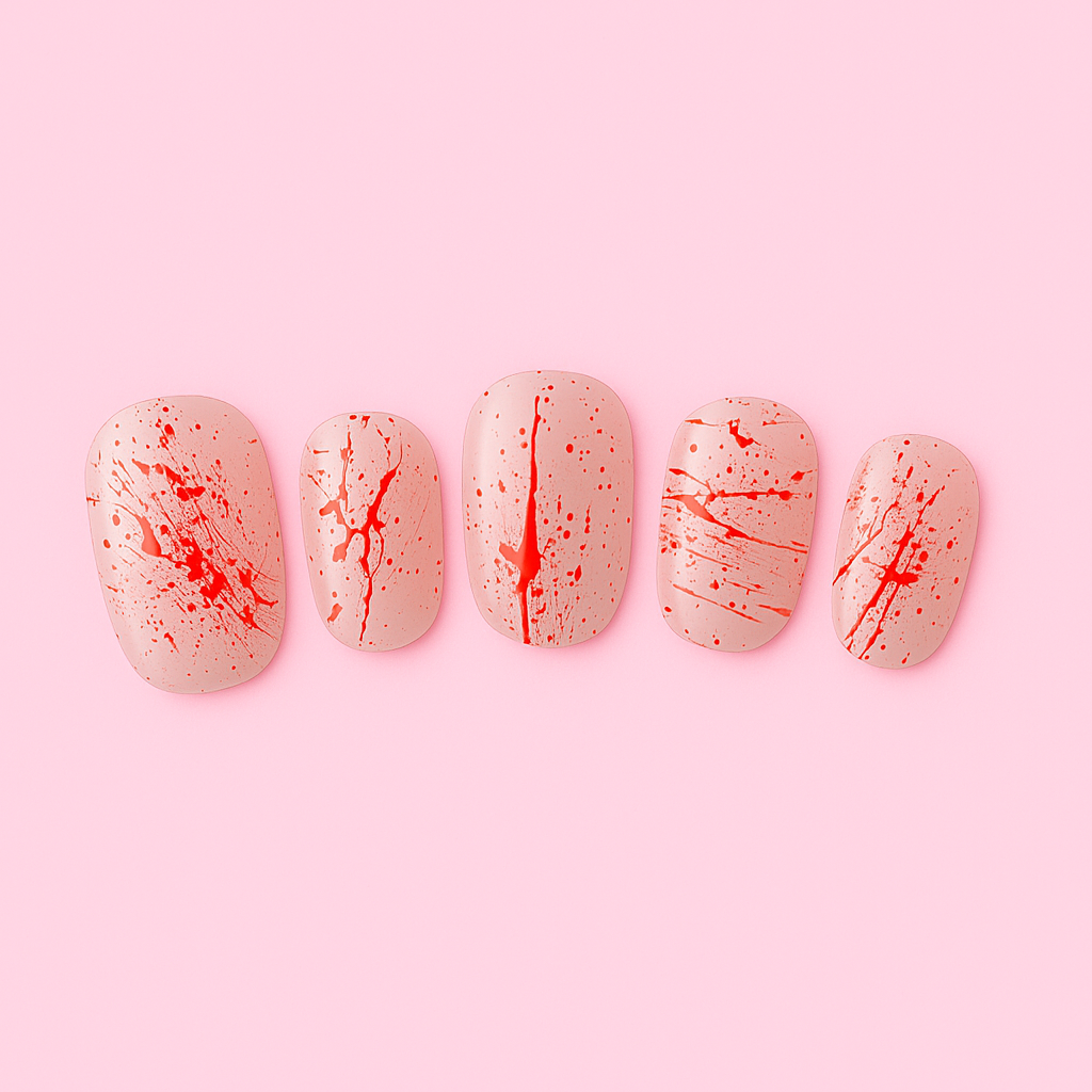 Hexed Charm Halloween Gel Nail Stickers