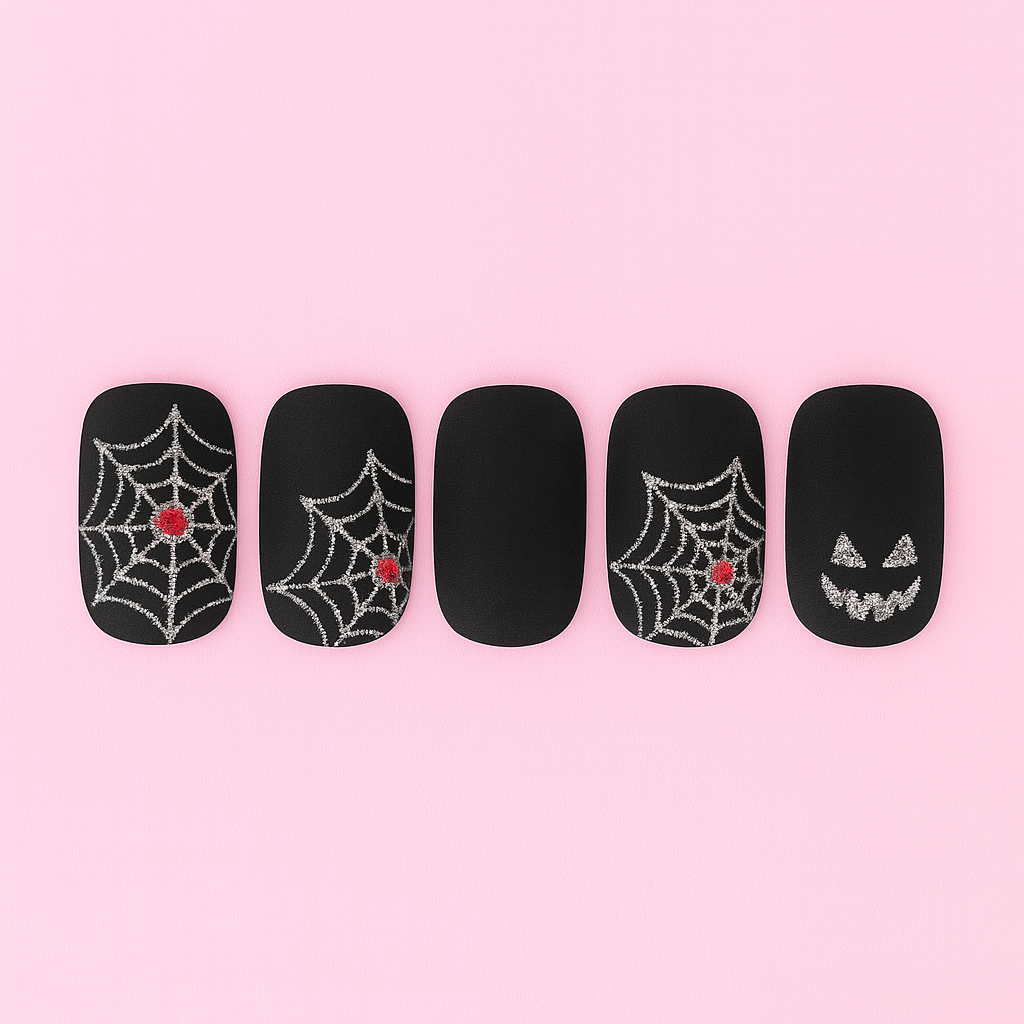 Glow Haunt Halloween Gel Nail Stickers
