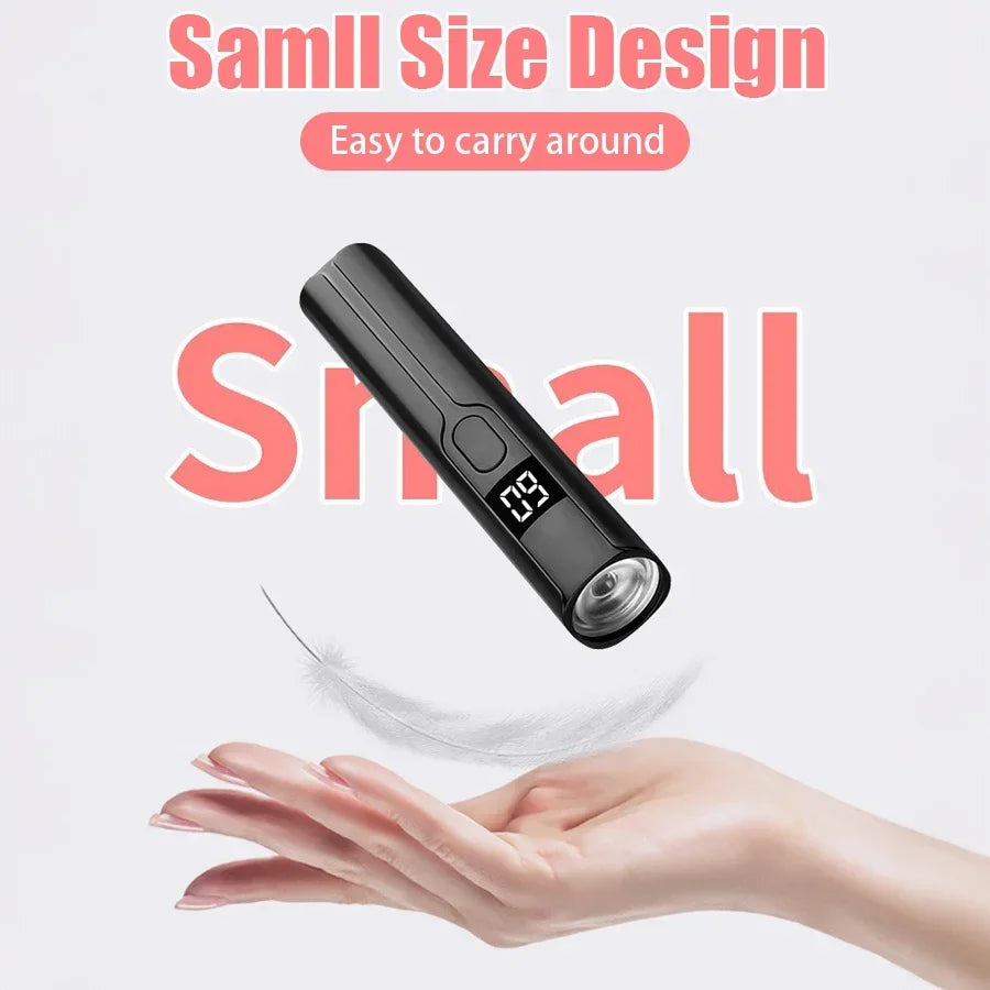 NailGlow™ Mini UV Lamp – Fast-Cure Manicure Dryer