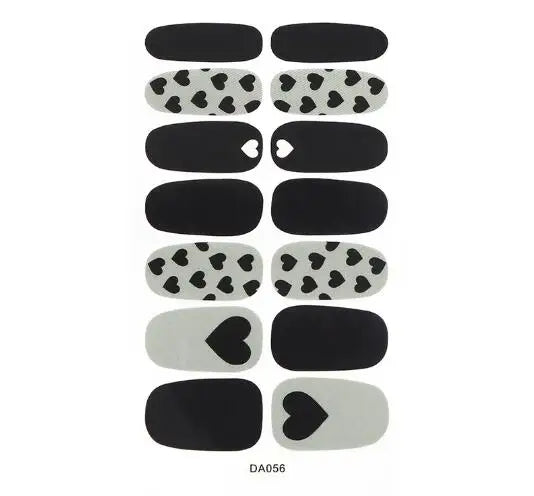 Nail Stickers DIY Decals For Nail Art Wraps Women Beauty Full Cover Nail Manicures Decorations Uñas Postizas Press On Nails