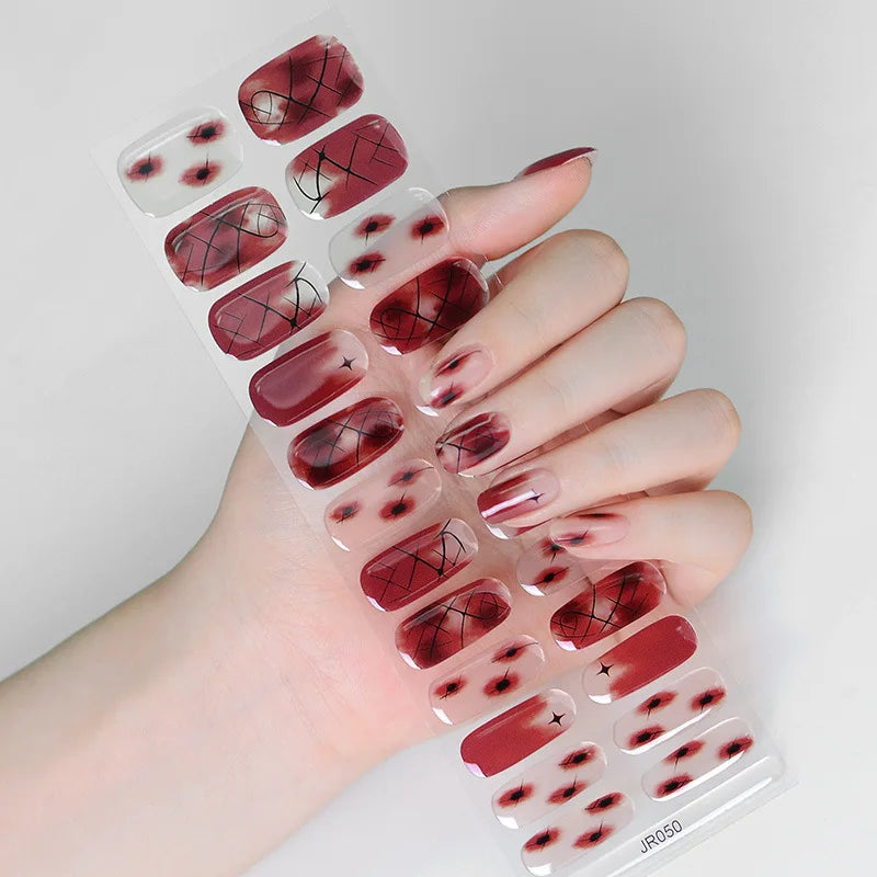 Spooky Charm Halloween Gel Nail Stickers