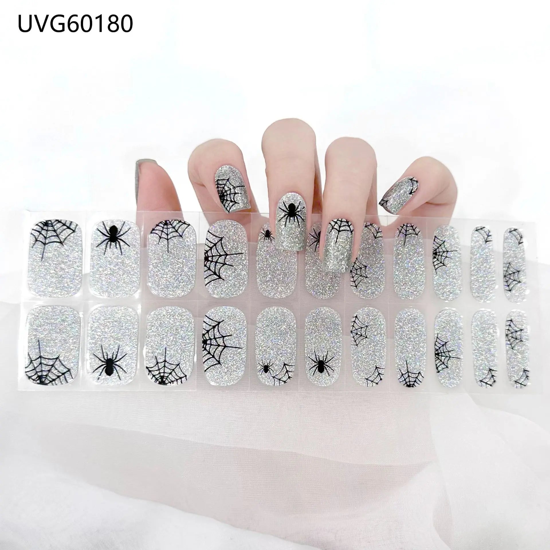 Glow Haunt Halloween Gel Nail Stickers