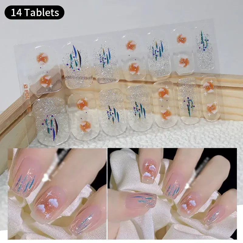 Autumn Prowl Gel Nail Stickers