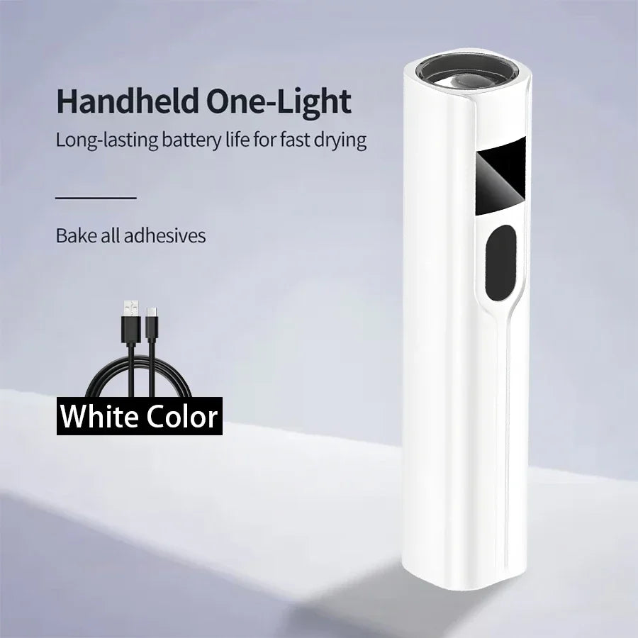 NailGlow™ Mini UV Lamp – Fast-Cure Manicure Dryer