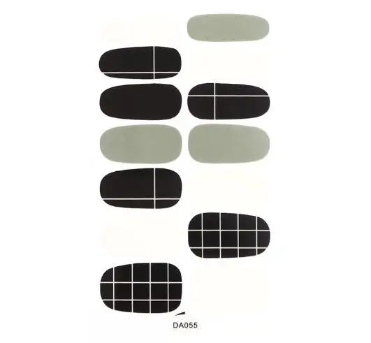 Nail Stickers DIY Decals For Nail Art Wraps Women Beauty Full Cover Nail Manicures Decorations Uñas Postizas Press On Nails
