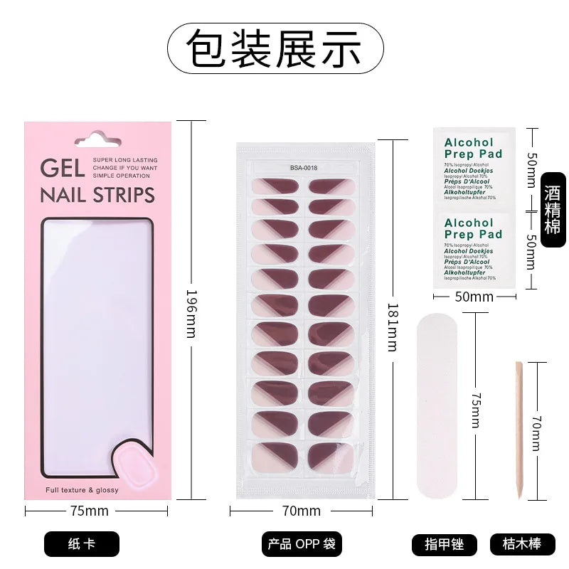 LumiSpook Halloween Gel Nail Stickers