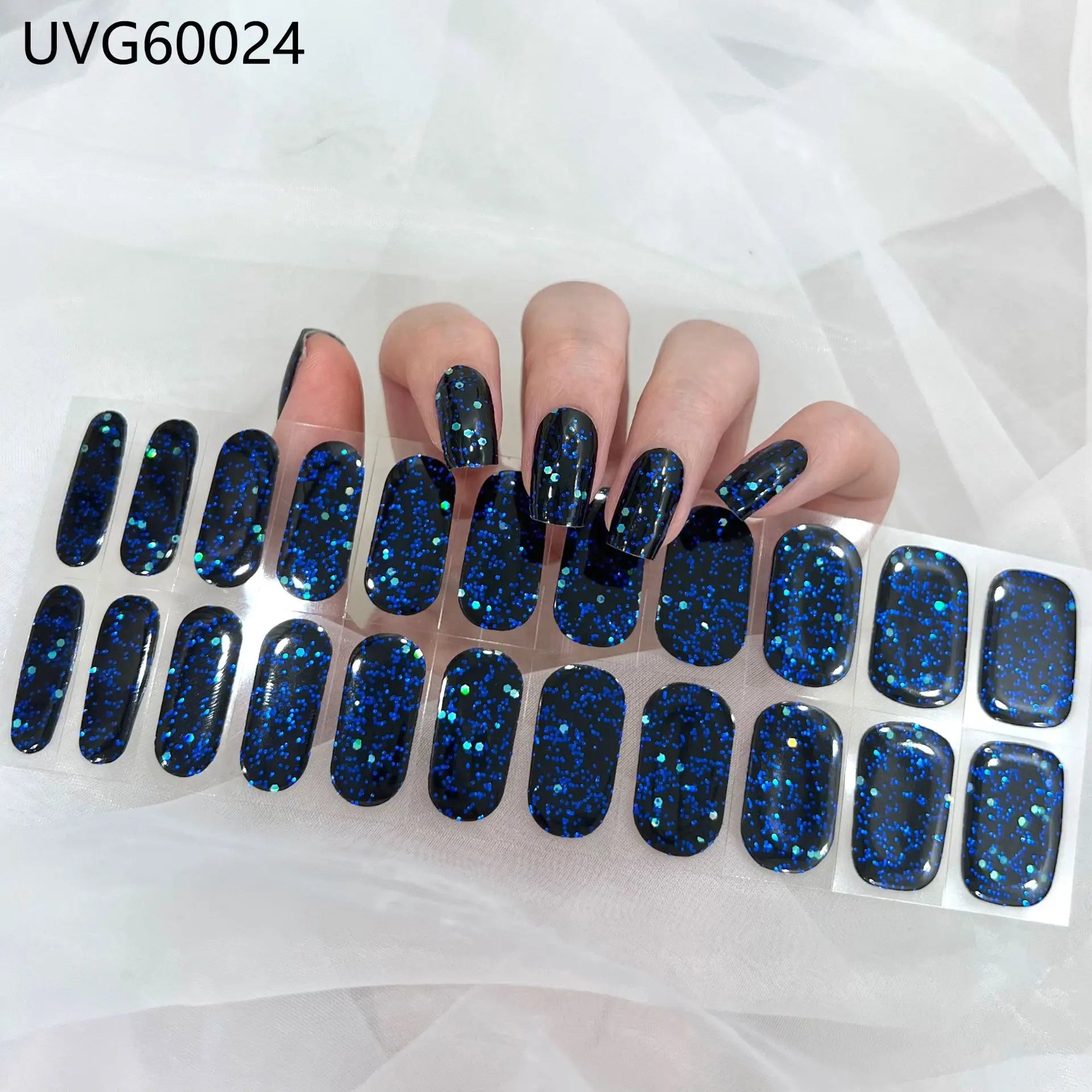 Glow Haunt Halloween Gel Nail Stickers