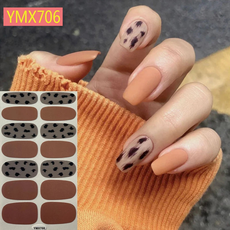 Autumn Prowl Gel Nail Stickers