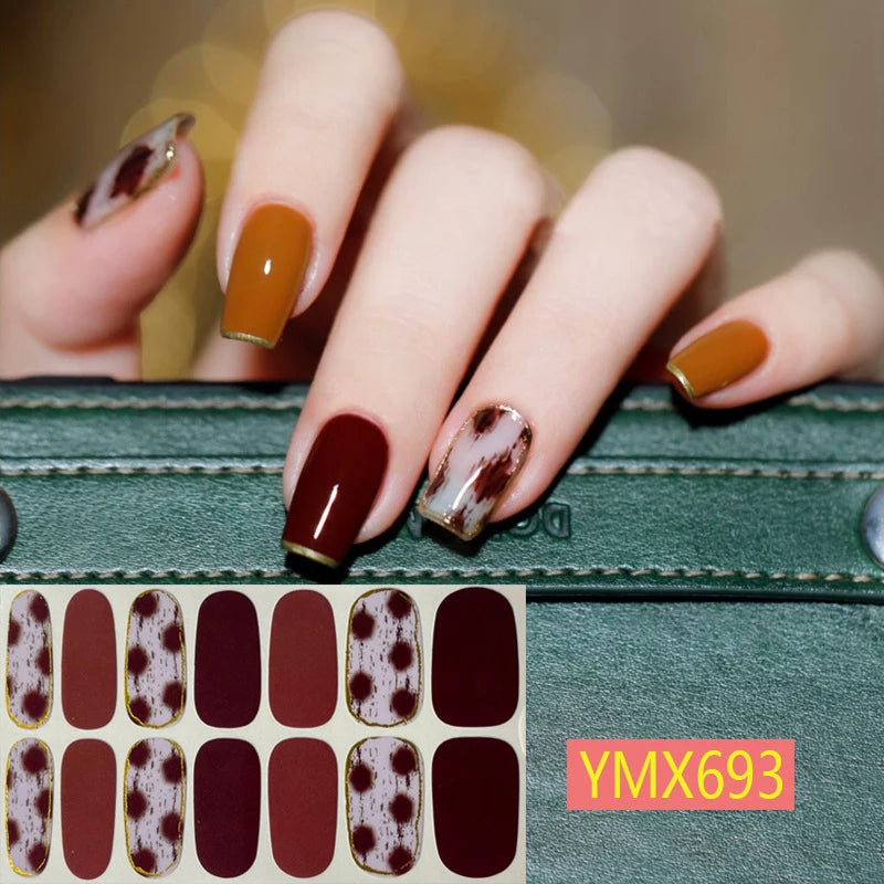 Autumn Prowl Gel Nail Stickers