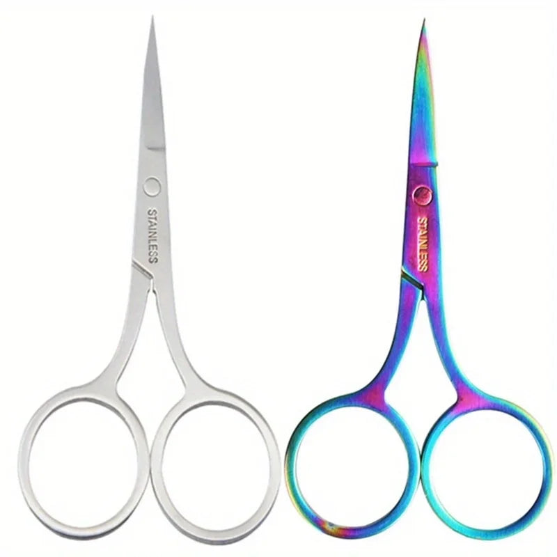 GlamTrim™ Multi-Purpose Beauty Scissors – Nails, Brows & Lashes