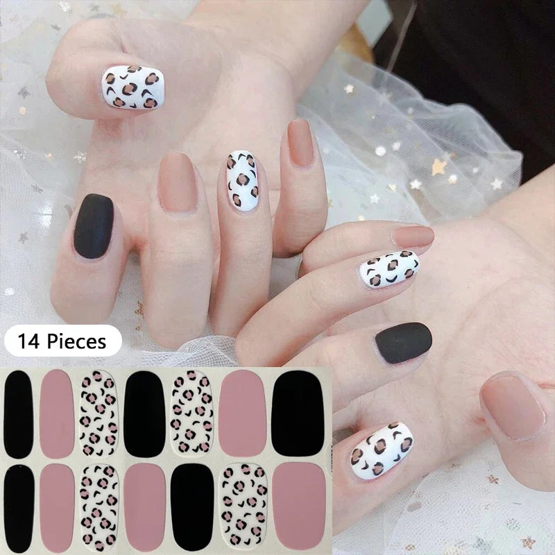 Autumn Prowl Gel Nail Stickers