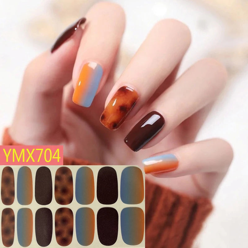 Autumn Prowl Gel Nail Stickers