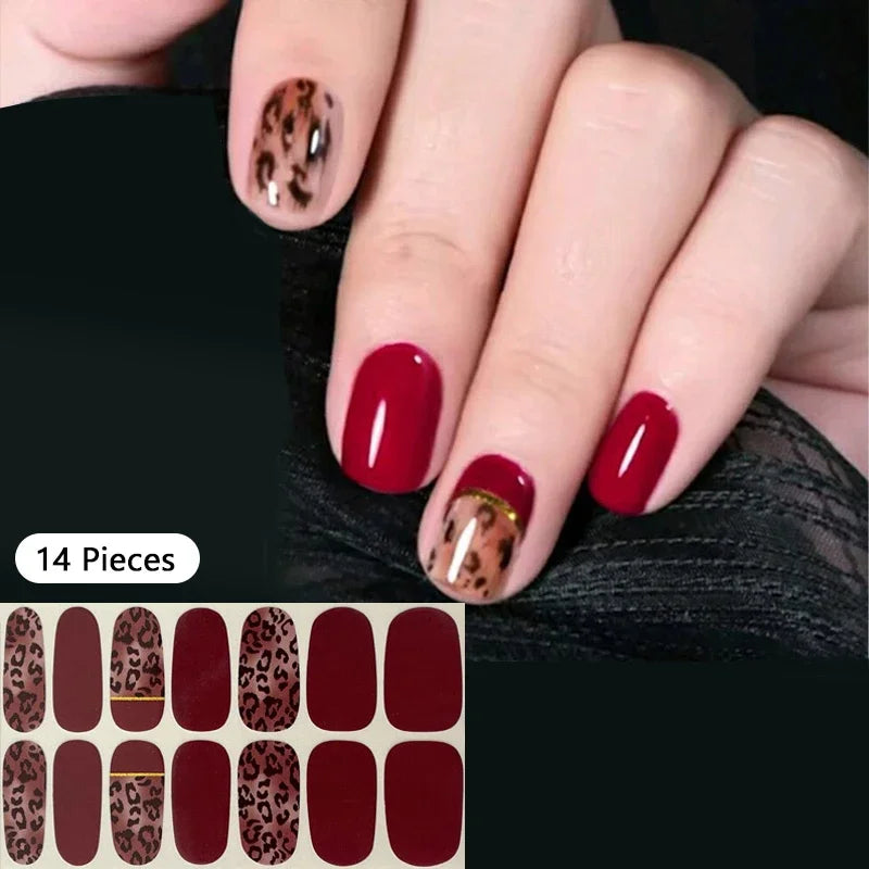Autumn Prowl Gel Nail Stickers