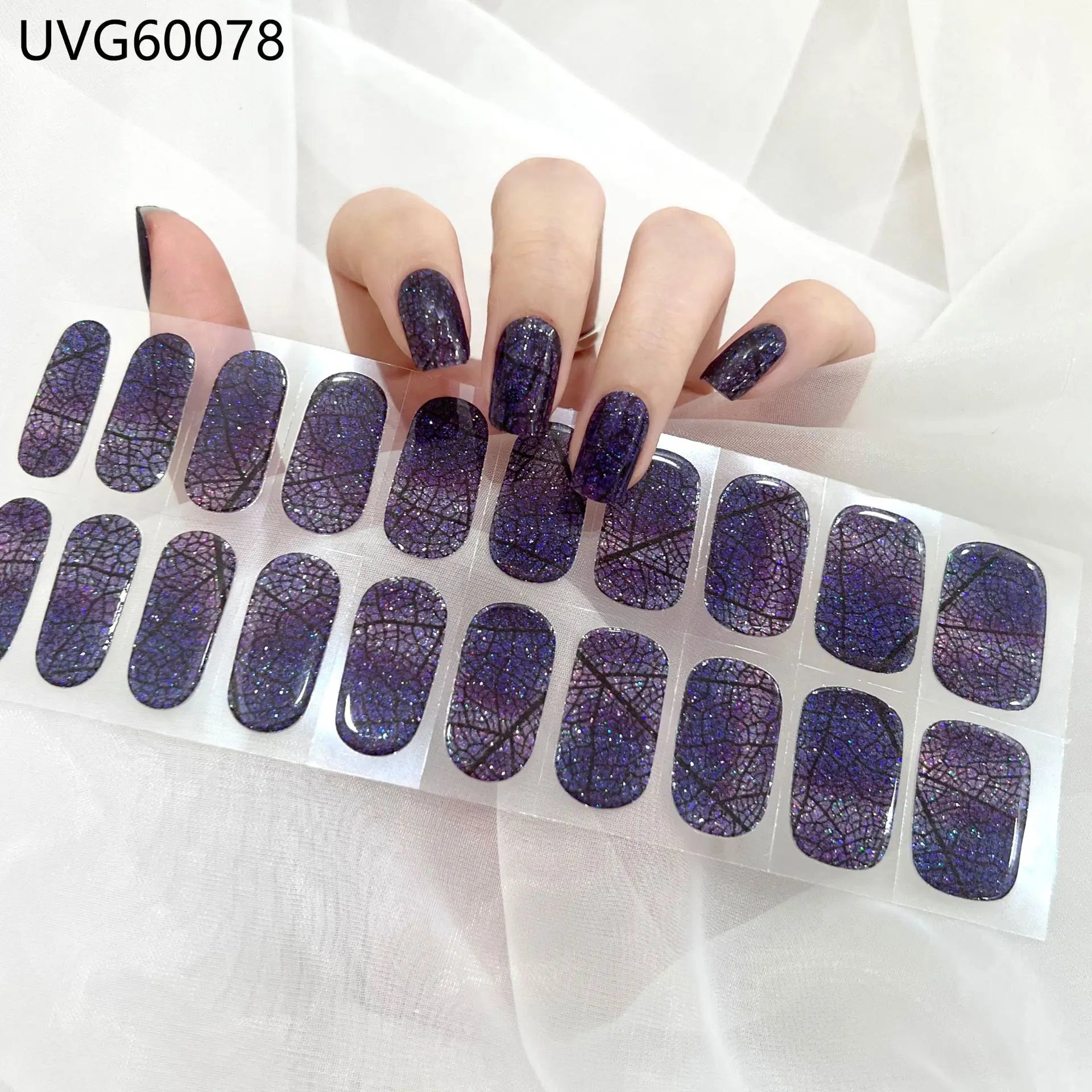 Glow Haunt Halloween Gel Nail Stickers