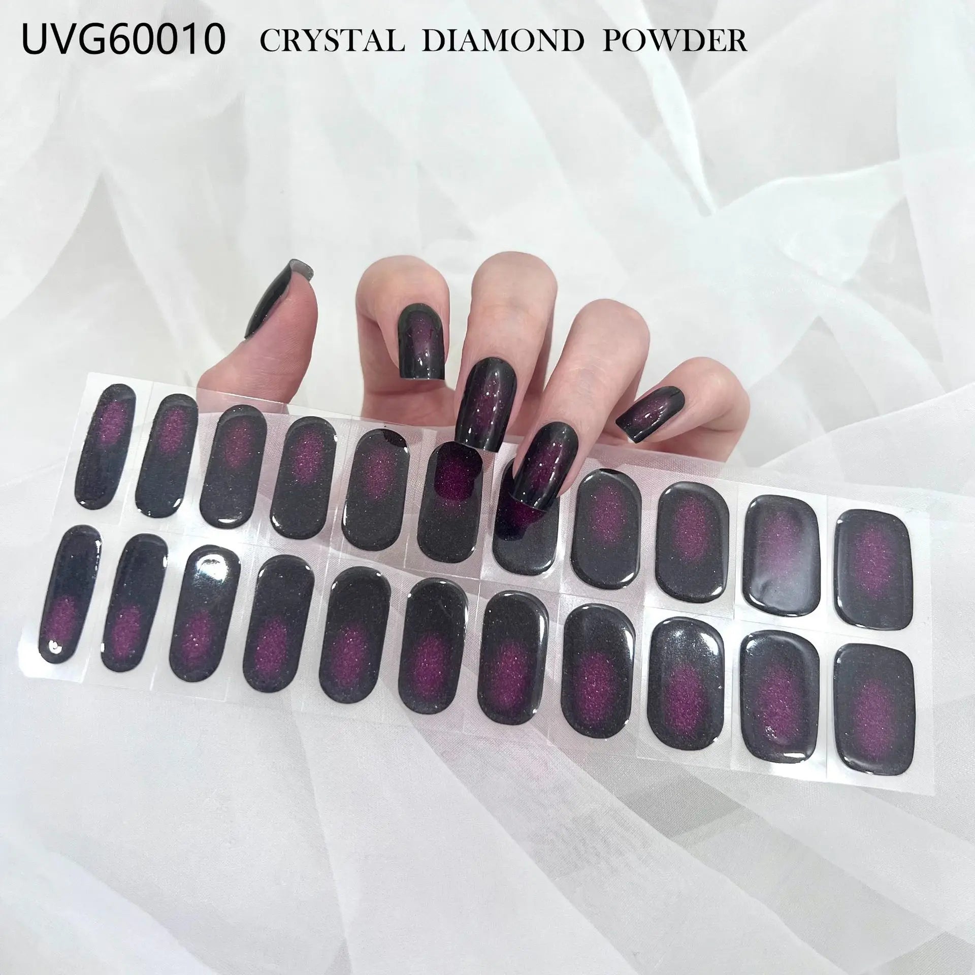 Glow Haunt Halloween Gel Nail Stickers