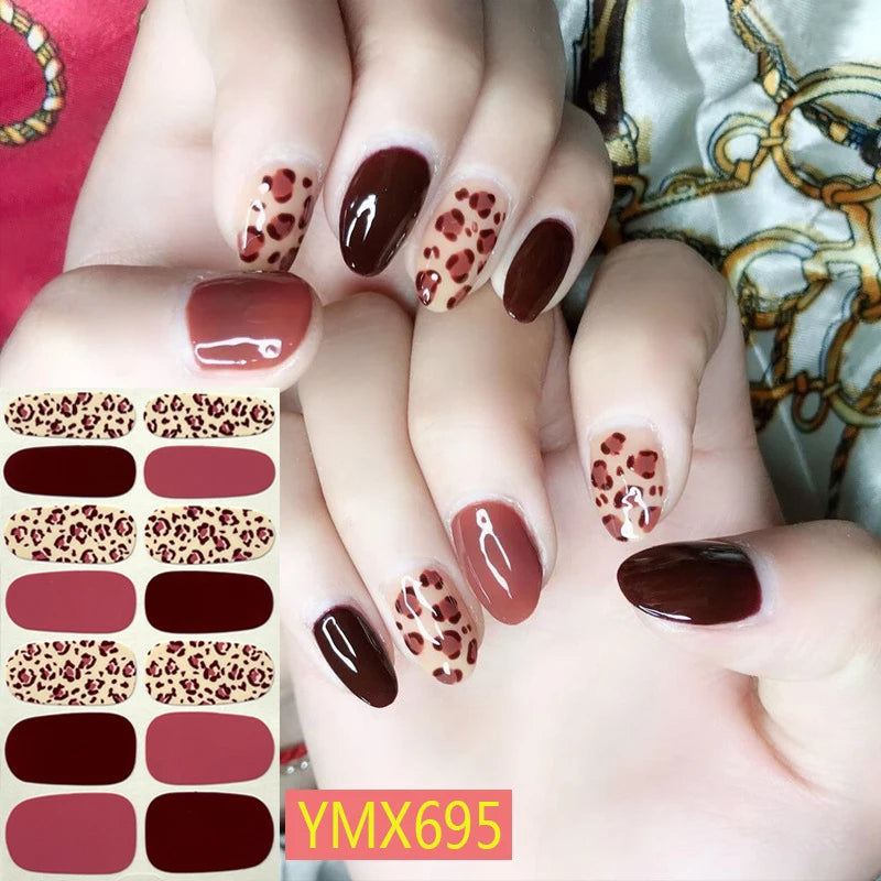 Autumn Prowl Gel Nail Stickers