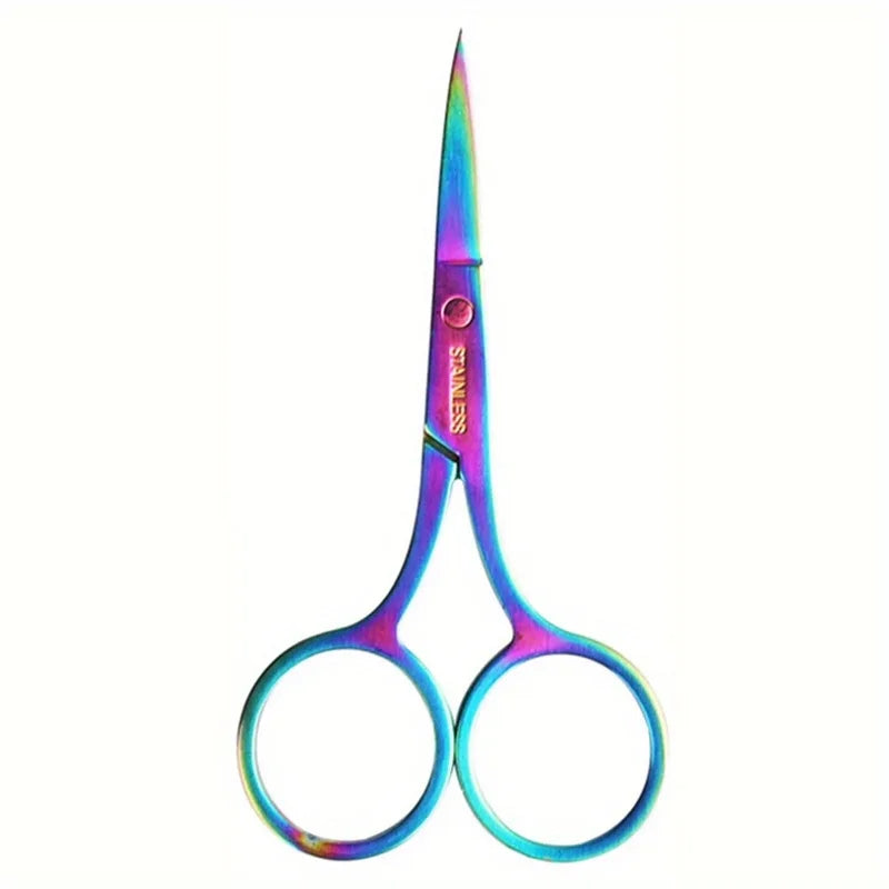 GlamTrim™ Multi-Purpose Beauty Scissors – Nails, Brows & Lashes