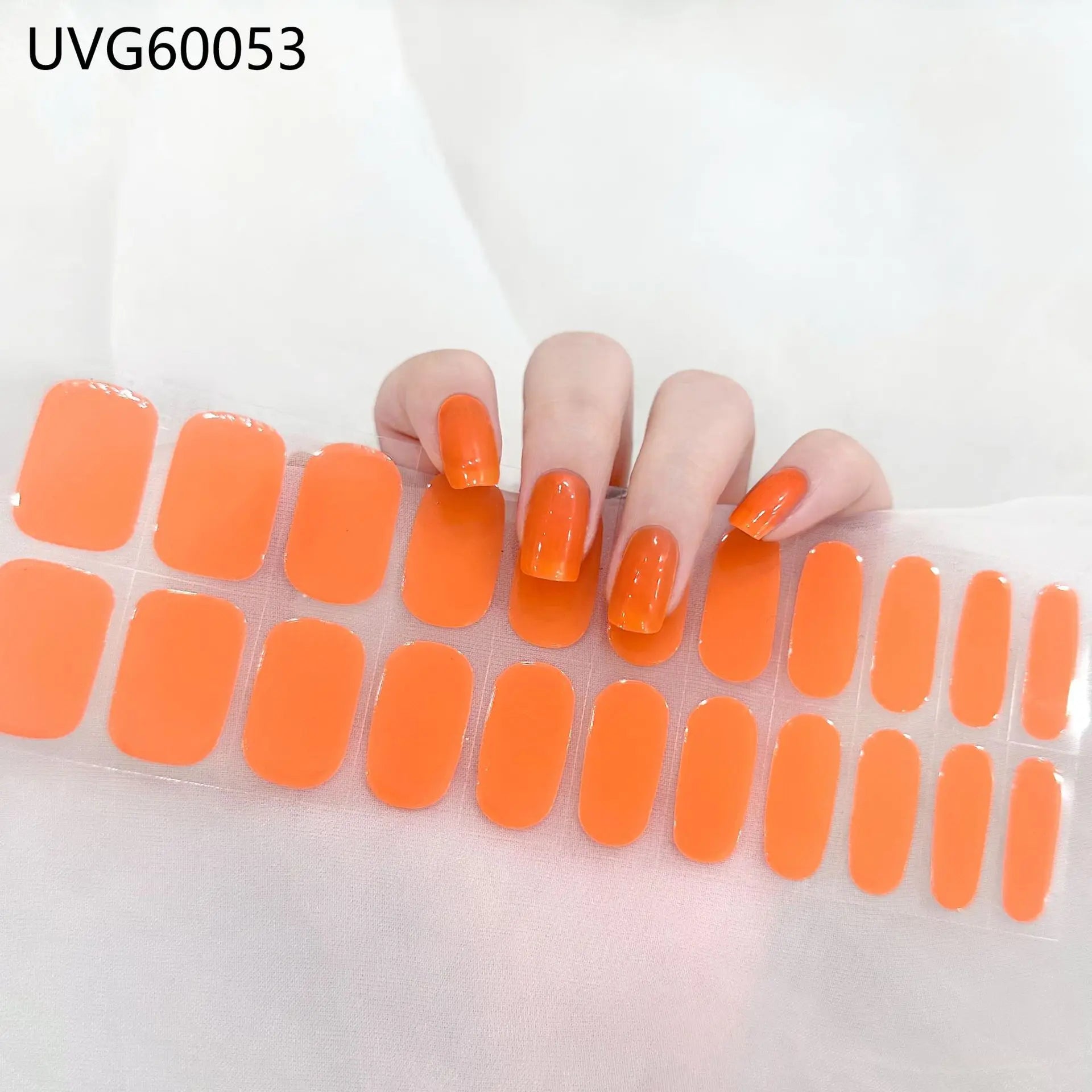 Glow Haunt Halloween Gel Nail Stickers