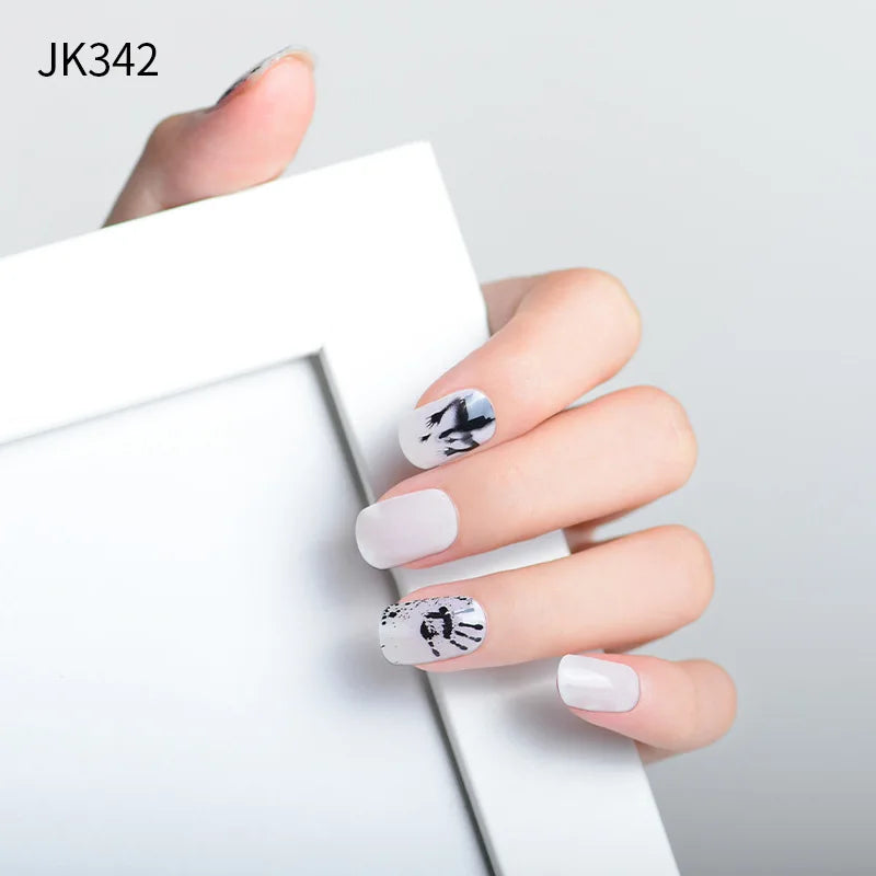 Hexed Charm Halloween Gel Nail Stickers