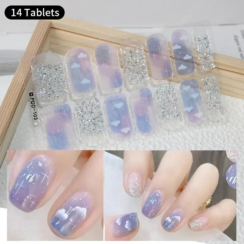 Autumn Prowl Gel Nail Stickers