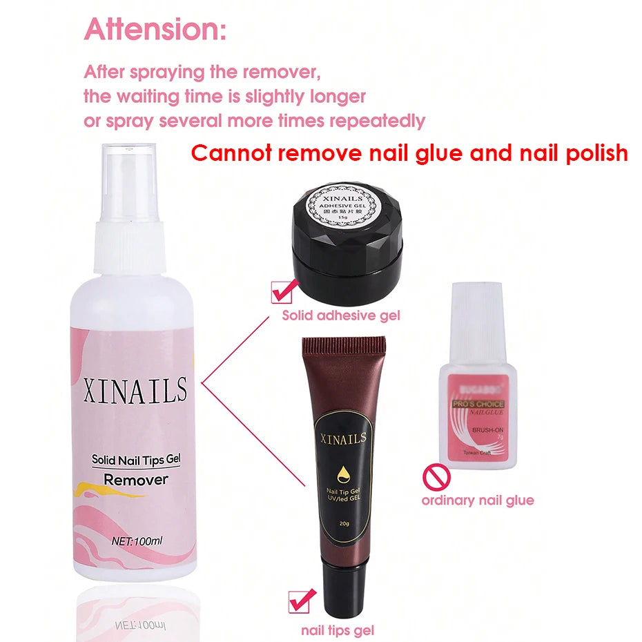 NailLift™ Press-On & Gel Tip Remover – 100ml