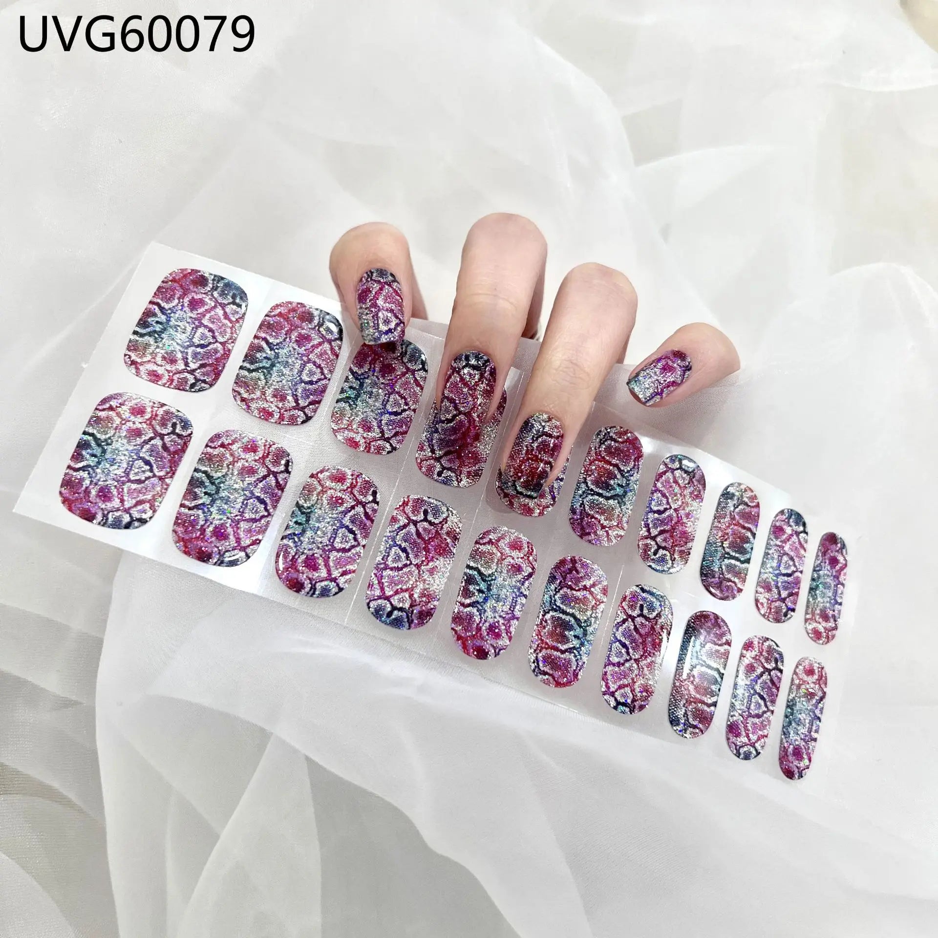 Glow Haunt Halloween Gel Nail Stickers