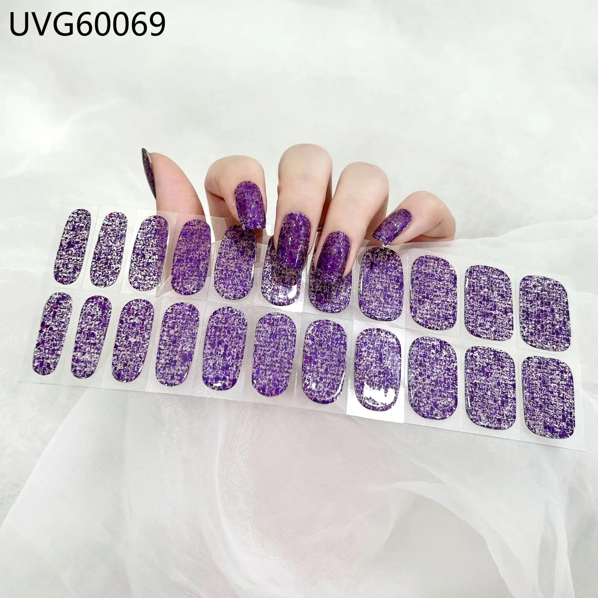 Glow Haunt Halloween Gel Nail Stickers