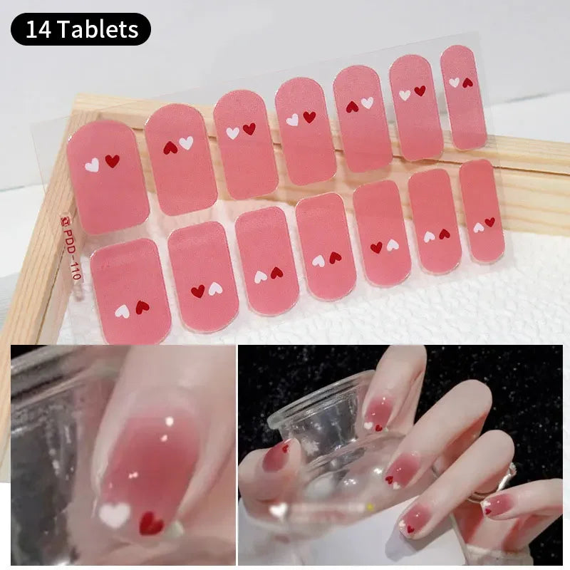 Autumn Prowl Gel Nail Stickers