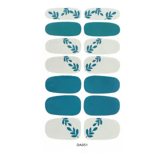 Nail Stickers DIY Decals For Nail Art Wraps Women Beauty Full Cover Nail Manicures Decorations Uñas Postizas Press On Nails
