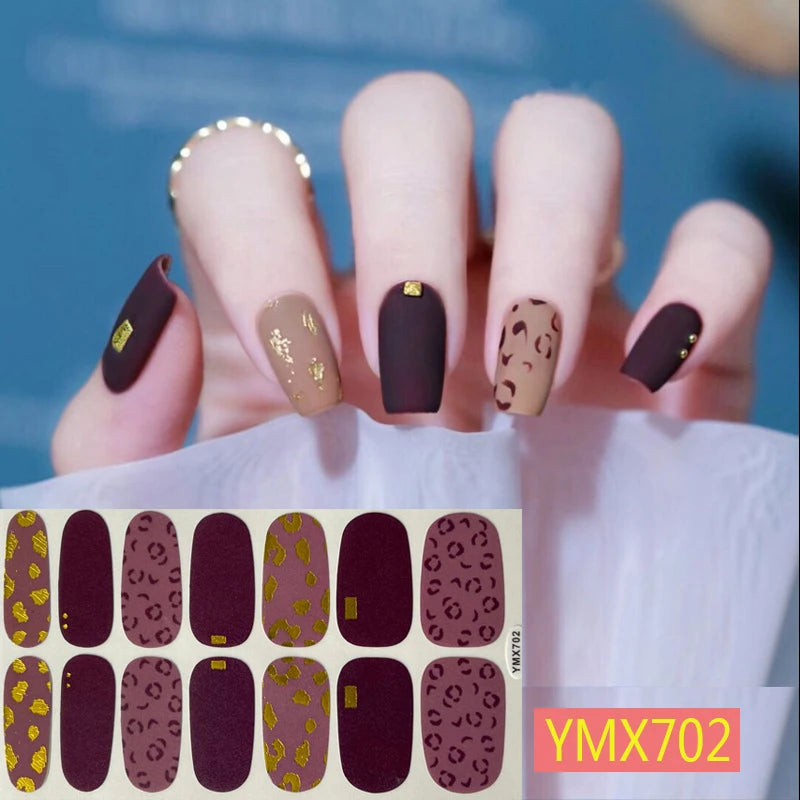 Autumn Prowl Gel Nail Stickers