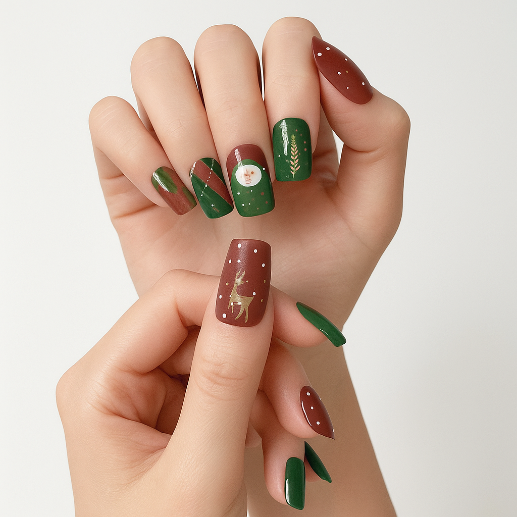 Holiday Sparkle Nail Strips